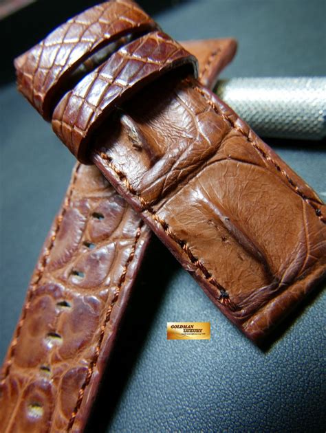 panerai hornback strap|Crocodile Hornback Strap for Panerai .